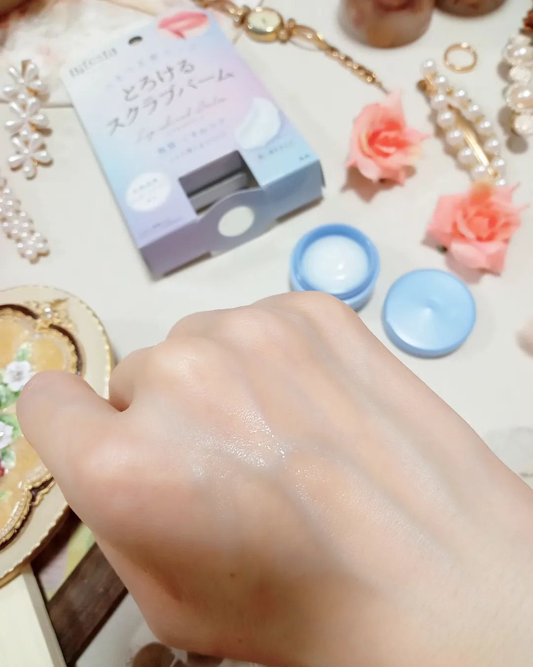 リップスクラブバーム/ビフェスタ/リップスクラブを使ったクチコミ(3枚目)