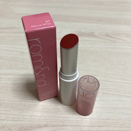 グラスティングメルティングバーム/rom&nd/リップバームを使ったクチコミ(2枚目)