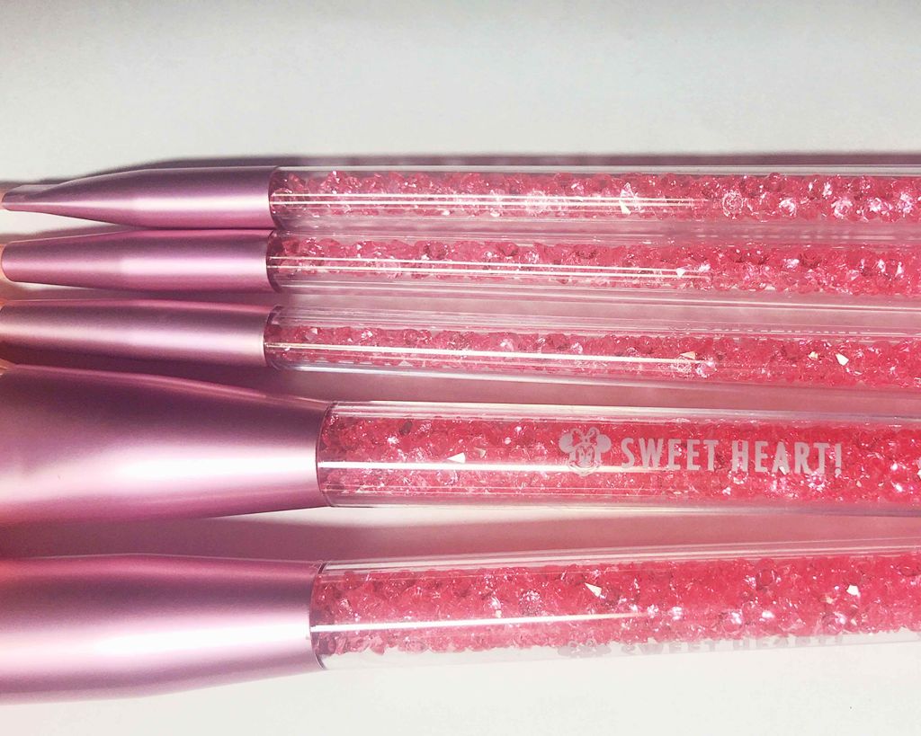 メイクブラシ ミニー シャイニーピンク/ディズニーストア/メイクブラシを使ったクチコミ(3枚目)