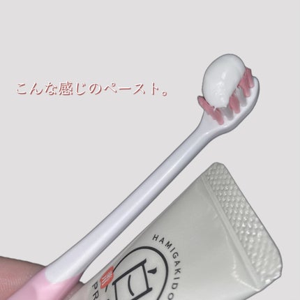 歯磨き堂 薬用ホワイトニングペースト プレミアム トライアル 20g/歯磨き堂/歯磨き粉を使ったクチコミ(2枚目)