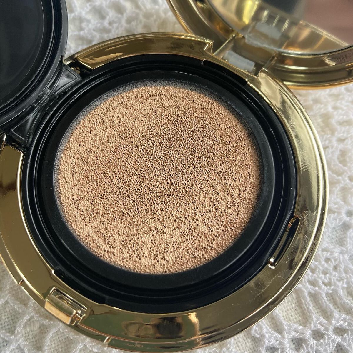 カバーBBクッション(リフィル込)/Pittoresco/クッションファンデーションを使ったクチコミ(4枚目)