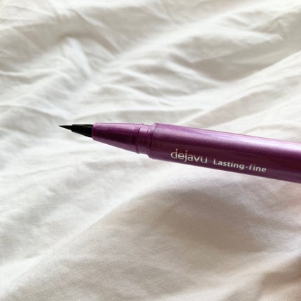 「密着アイライナー」ショート筆リキッド/デジャヴュ/リキッドアイライナーを使ったクチコミ(2枚目)