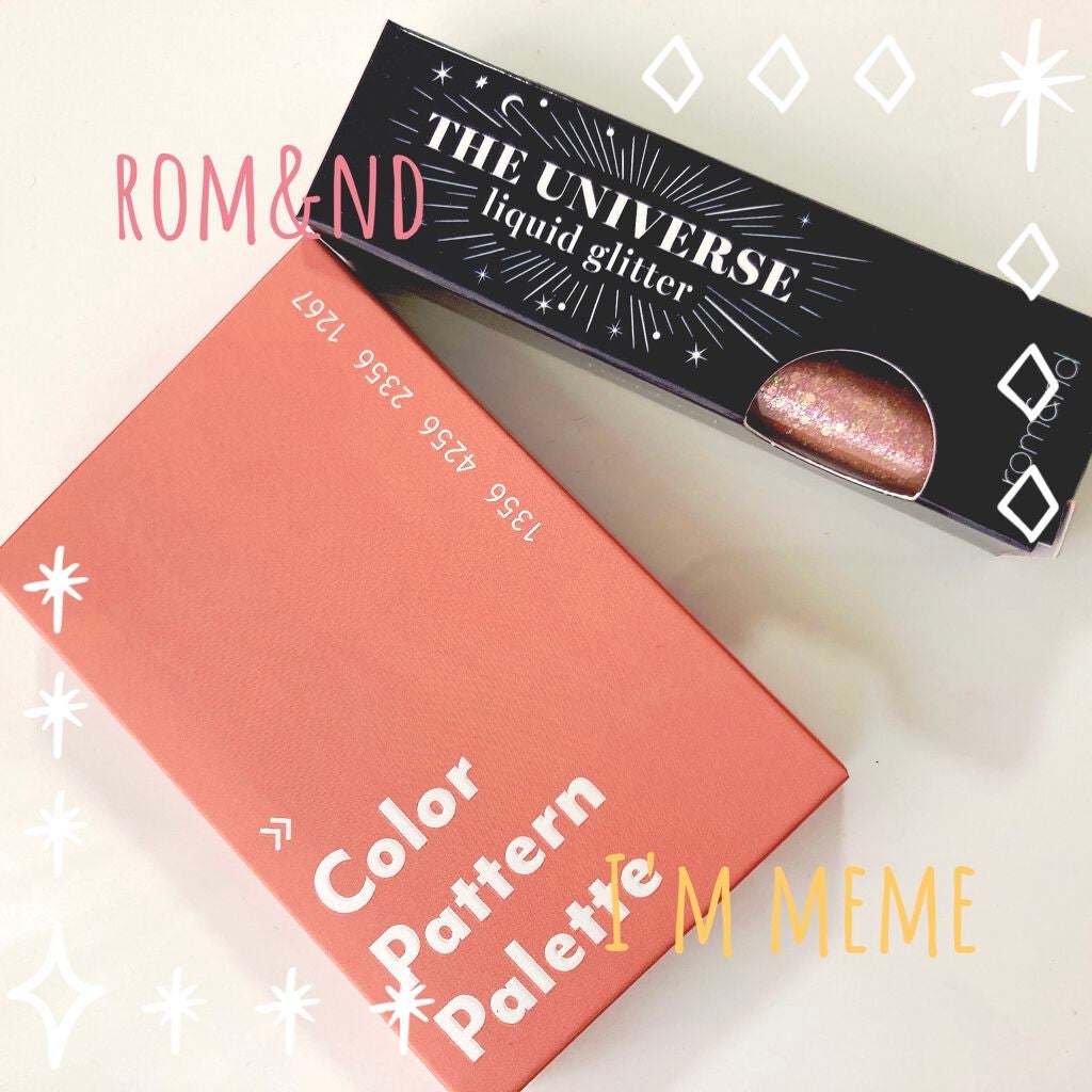 リキッド グリッター シャドウ/rom&nd/グリッターを使ったクチコミ(1枚目)