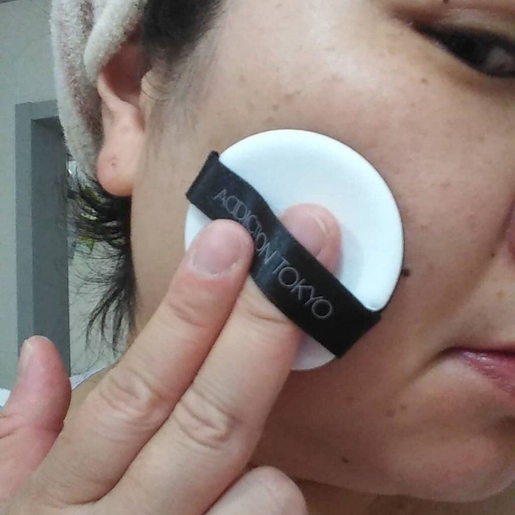 スキンリフレクト ラスティング UV クッションファンデーション/ADDICTION/クッションファンデーションを使ったクチコミ(5枚目)