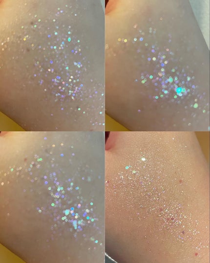 グリッターアイシャドウ/Dear.A/グリッターを使ったクチコミ(4枚目)