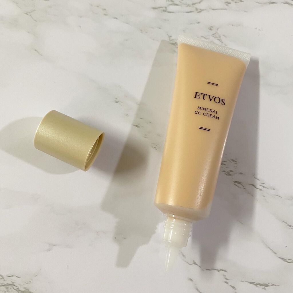 ミネラルCCクリーム/エトヴォス/CCクリームを使ったクチコミ（2枚目）
