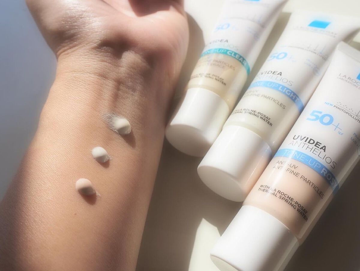UVイデア XL プロテクショントーンアップ/ラ ロッシュ ポゼ/日焼け止めクリームを使ったクチコミ（3枚目）