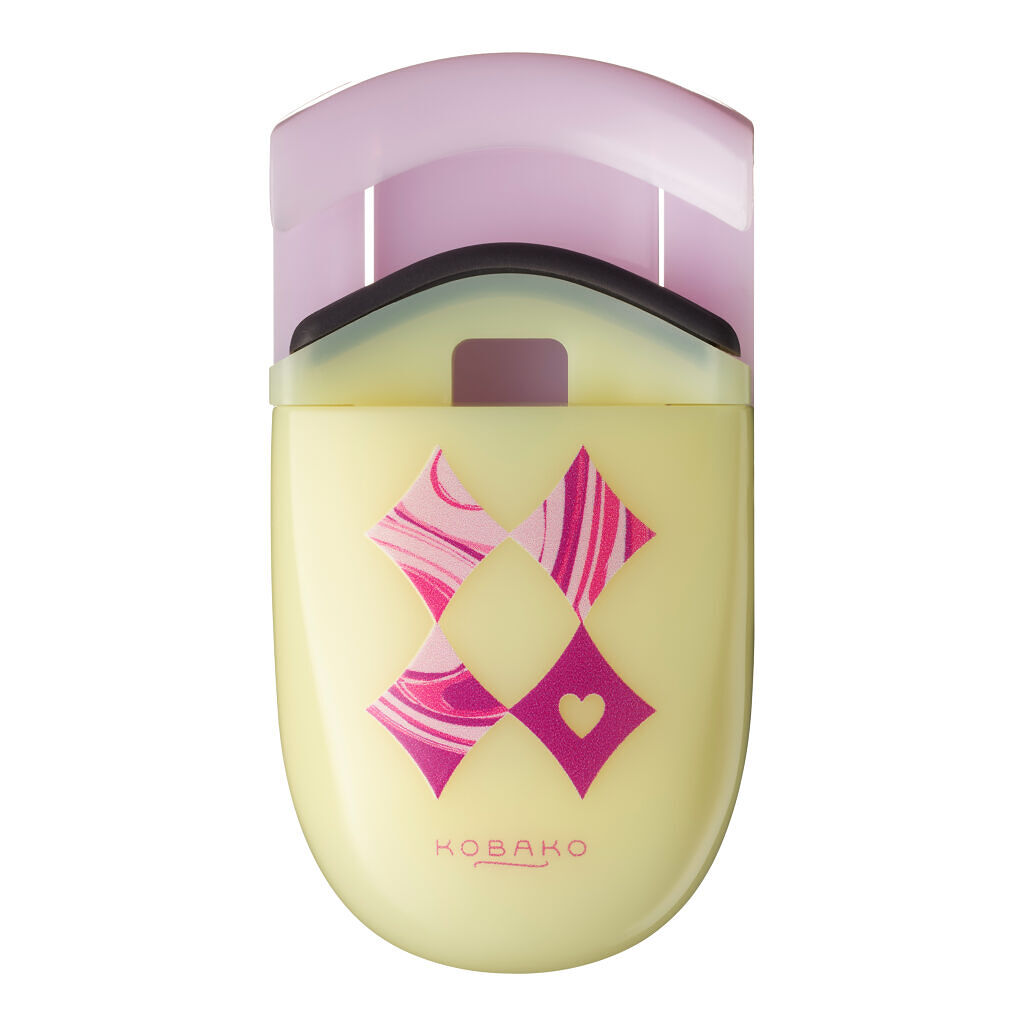 KOBAKO アイラッシュカーラー（センターカール） シアーイエロー（限定デザイン）