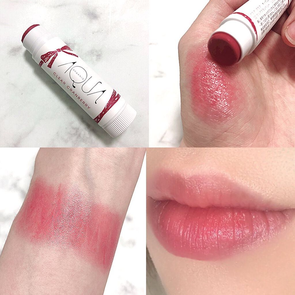 オーガニックスイーツリップ/アクア・アクア/リップケアを使ったクチコミ(3枚目)