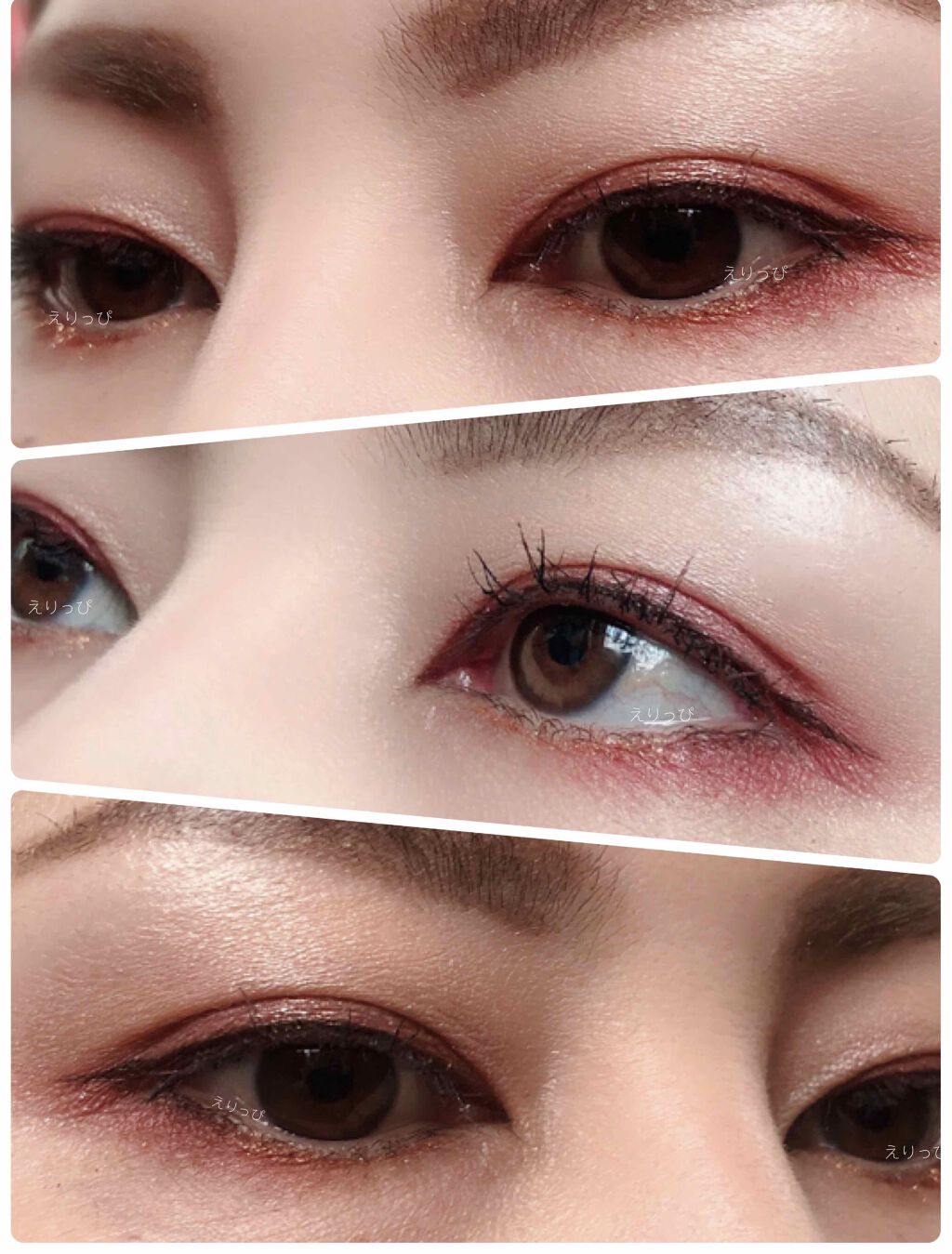 ジューシーピュアアイズ/キャンメイク/アイシャドウパレットを使ったクチコミ(3枚目)