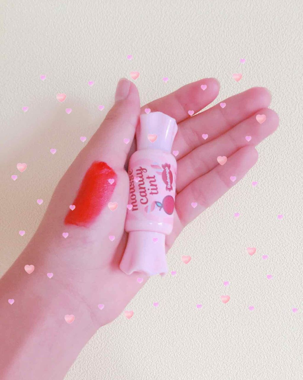 ムース キャンディー ティント/the SAEM/リップティントを使ったクチコミ（1枚目）