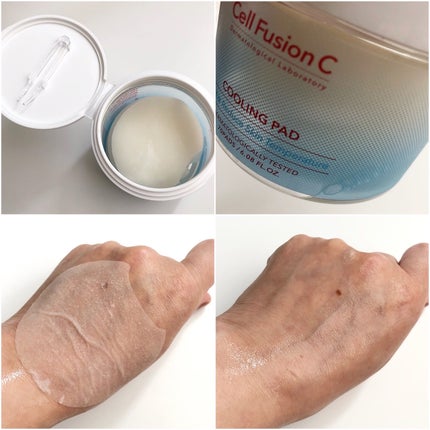 ポストアルファクーリングパッド/Cell Fusion C(セルフュージョンシー)/トナーパッドを使ったクチコミ(3枚目)
