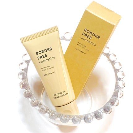 レチノUVハンドクリーム/BORDER FREE cosmetics/ハンドクリームを使ったクチコミ(1枚目)