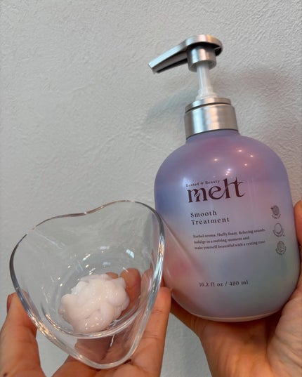 メルト スムースシャンプー/トリートメント/melt/市販シャンプーを使ったクチコミ(5枚目)