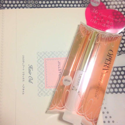 オペラ シアーリップカラー RN/OPERA/リップグロスを使ったクチコミ(1枚目)