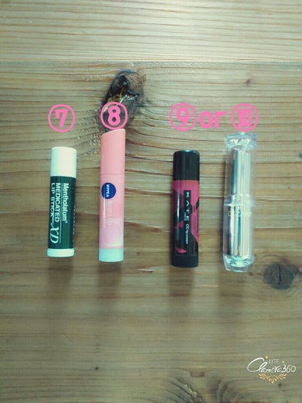 モイストピュアカラーリップ/ニベア/リップクリームを使ったクチコミ(4枚目)