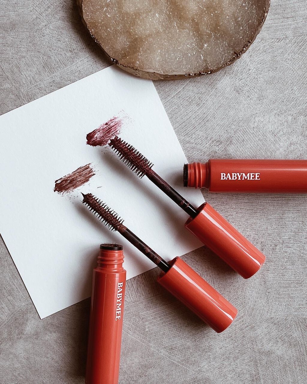 ニュアンスカラーマスカラ/BABYMEE/マスカラを使ったクチコミ(1枚目)