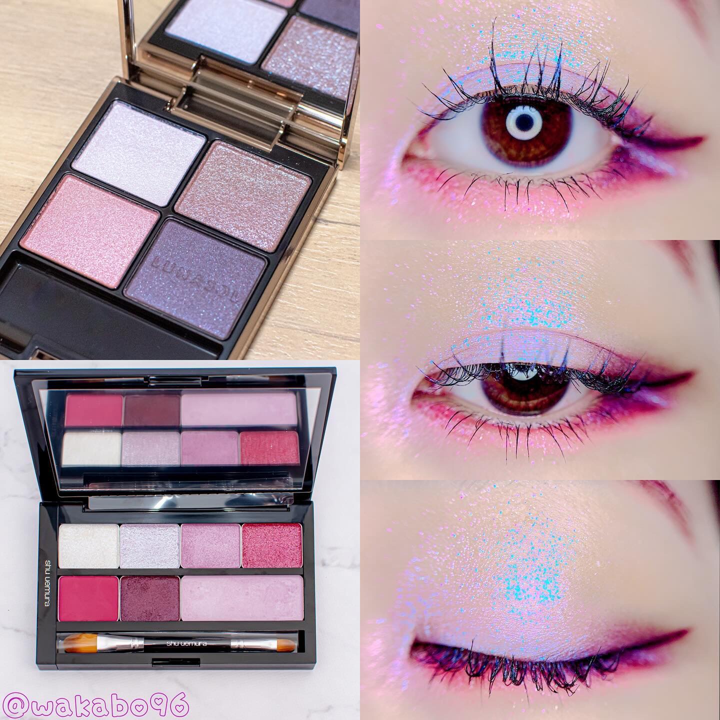 プレスド アイシャドー（レフィル） G ビビッドグレープ 168/shu uemura/単色アイシャドウを使ったクチコミ（1枚目）