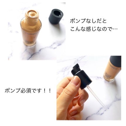 スタジオフィックス フルイッド SPF 15/M・A・C/リキッドファンデーションを使ったクチコミ(4枚目)
