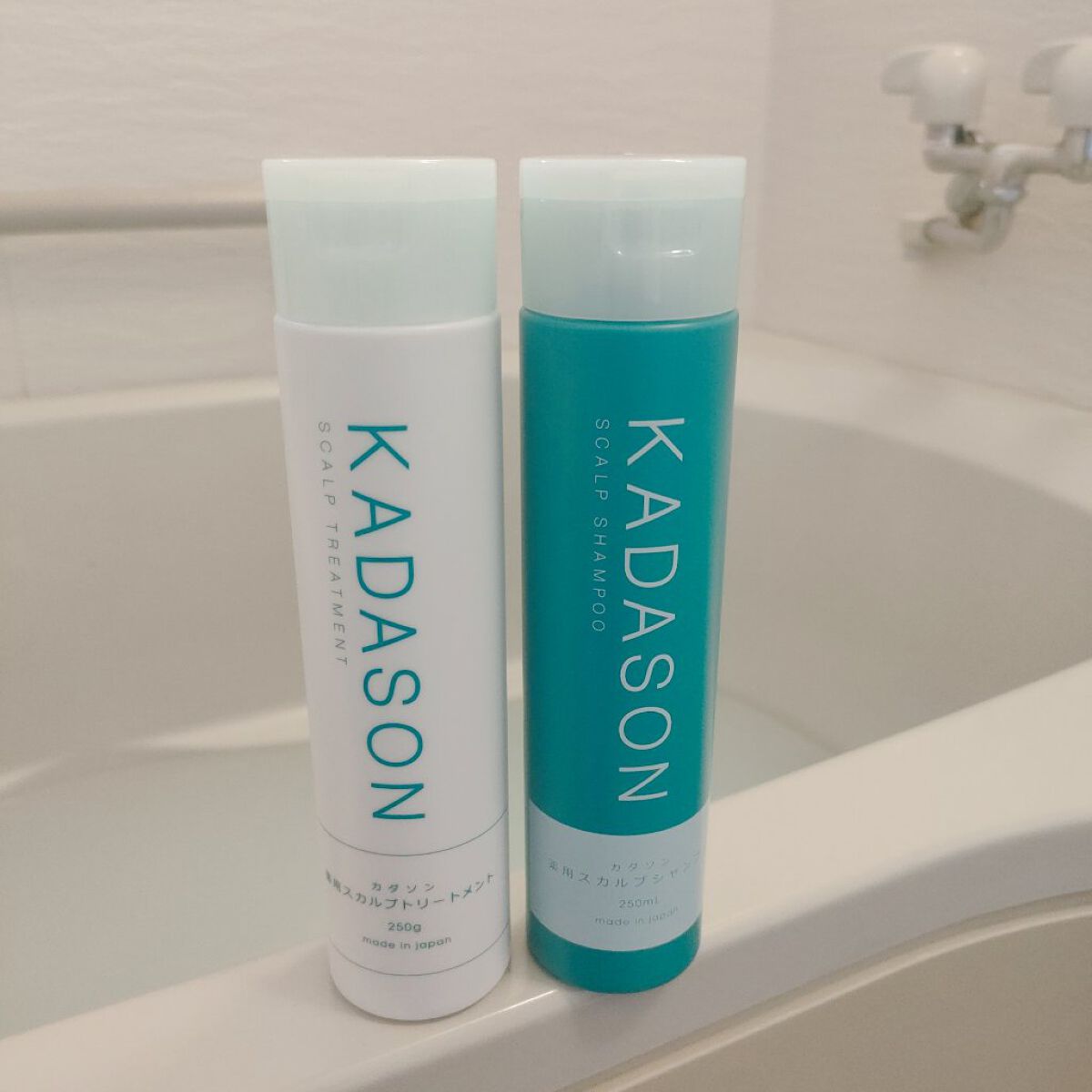 薬用スカルプシャンプー/トリートメント/KADASON (カダソン)/市販シャンプーを使ったクチコミ（1枚目）