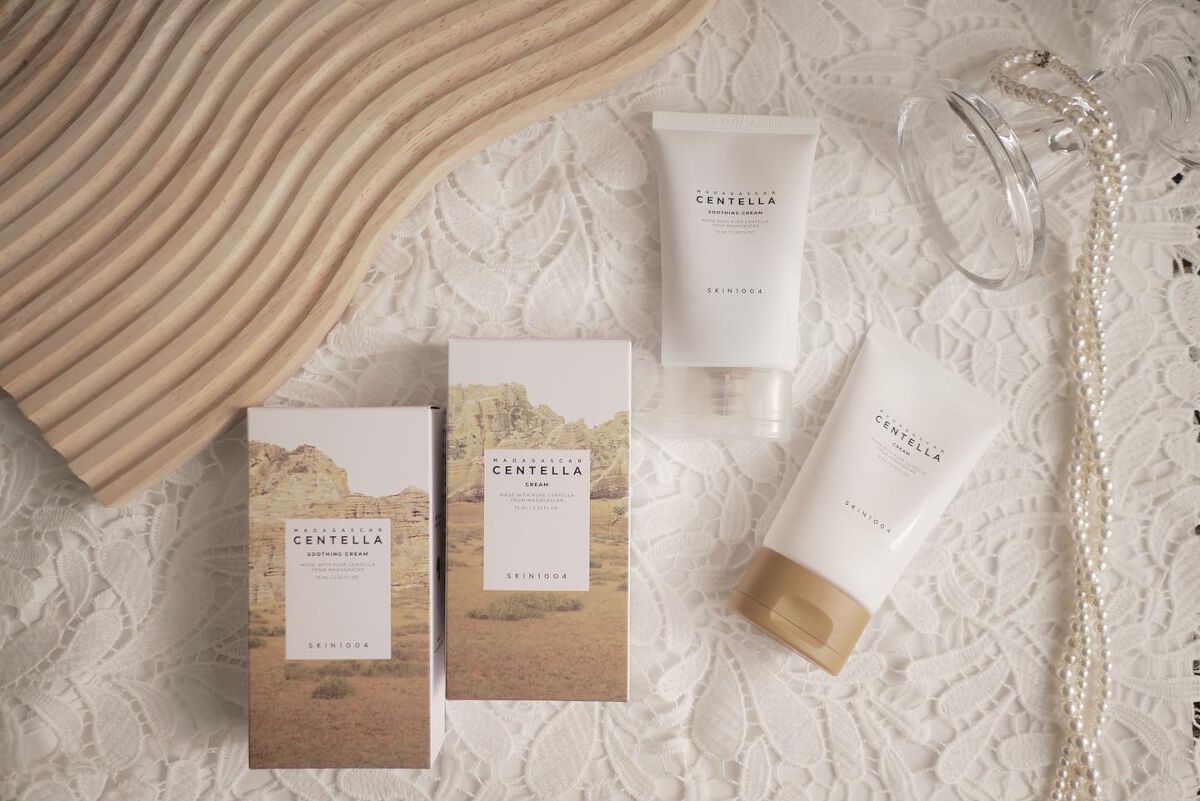 センテラ スージングクリーム/SKIN1004/フェイスクリームを使ったクチコミ(1枚目)