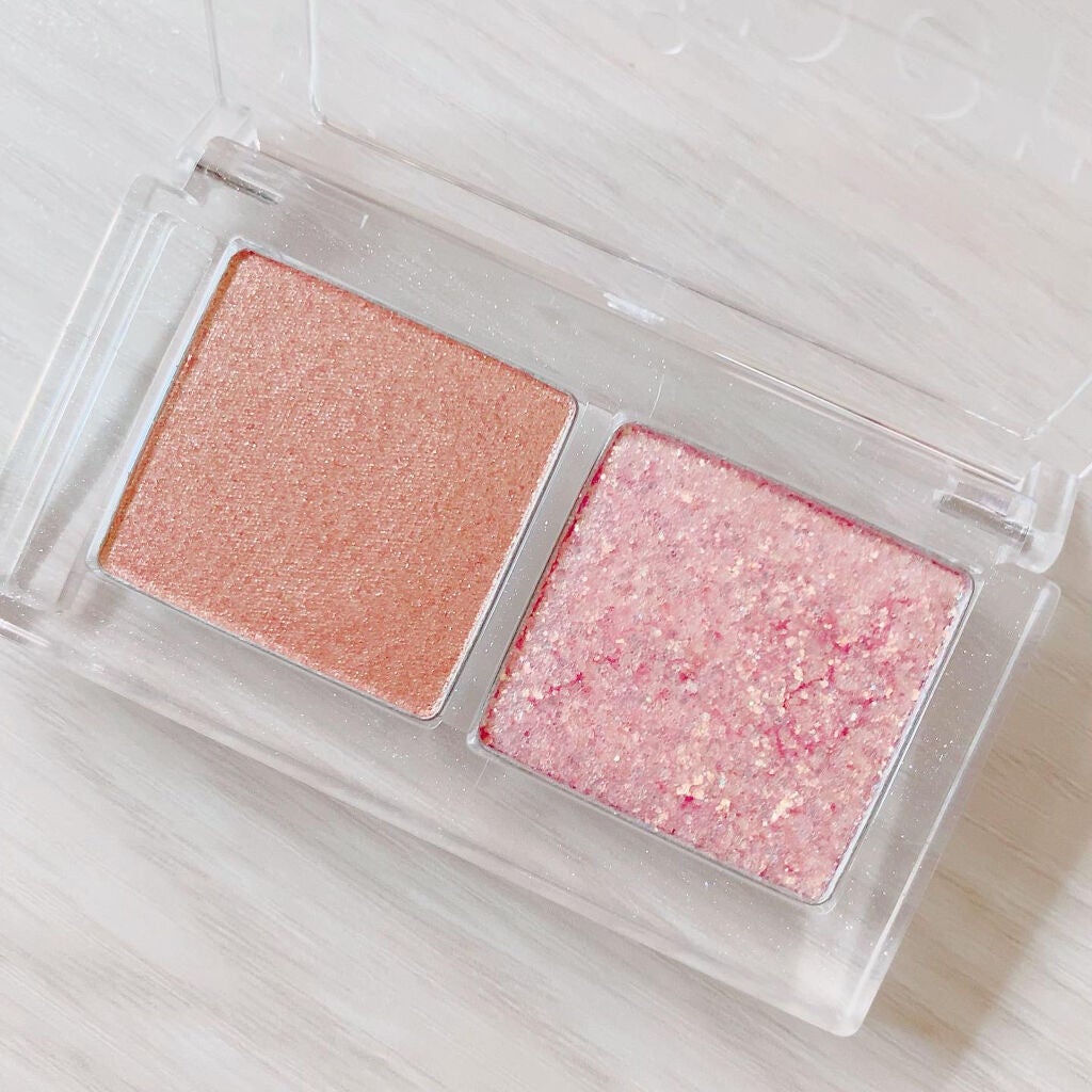 デュオ ポケット グリッター シャドウ/PERIPERA/アイシャドウパレットを使ったクチコミ(2枚目)