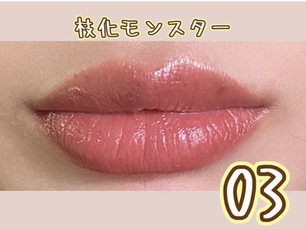 リップモンスター クリアトーン/KATE/口紅を使ったクチコミ(9枚目)