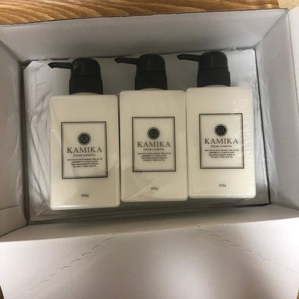 黒髪クリームシャンプー/KAMIKA/シャンプー・コンディショナーを使ったクチコミ(1枚目)