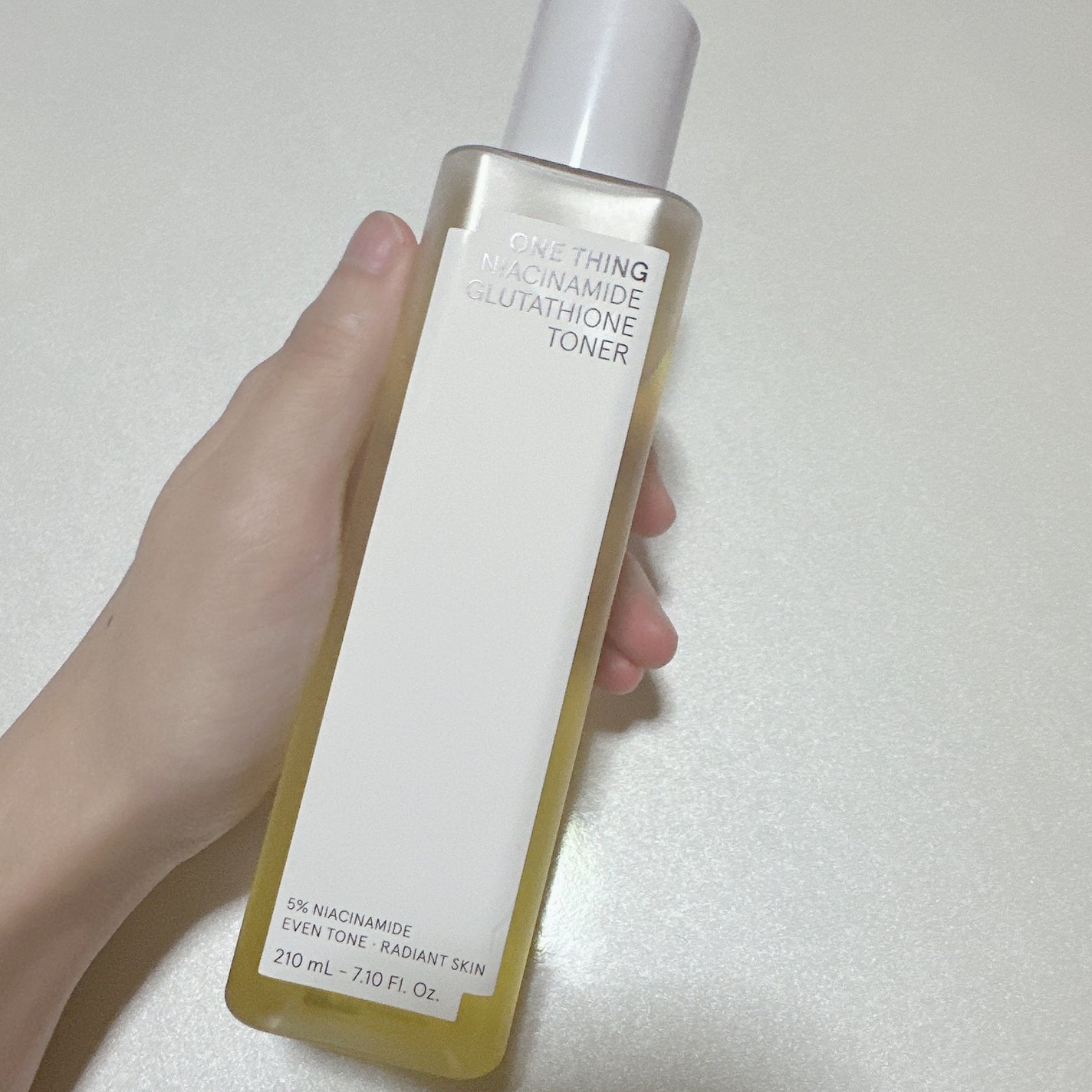 ナイアシンアミドグルタチオントナー/ONE THING/化粧水を使ったクチコミ(5枚目)