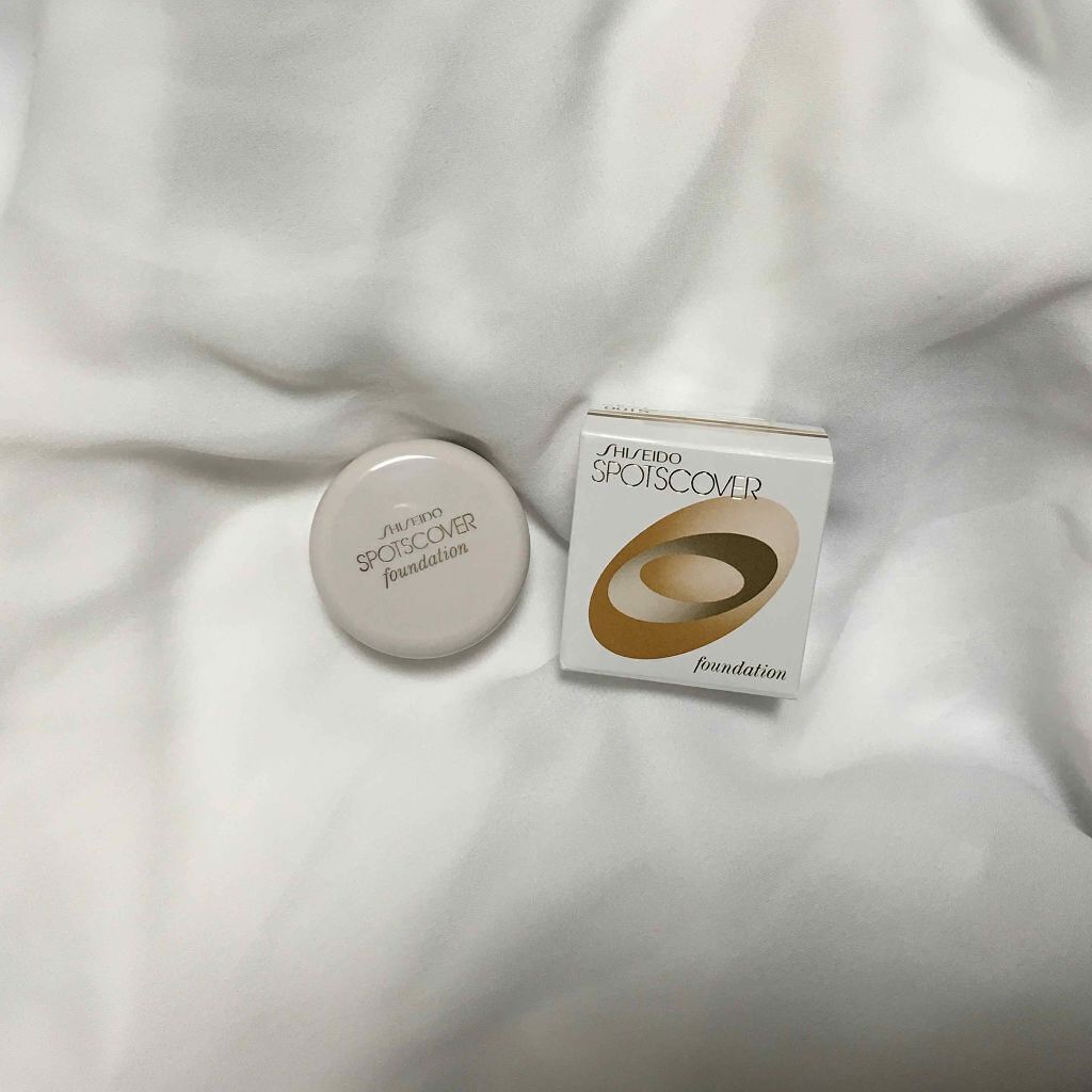 スポッツカバー ファウンデイション/SHISEIDO/クリームコンシーラーを使ったクチコミ(1枚目)