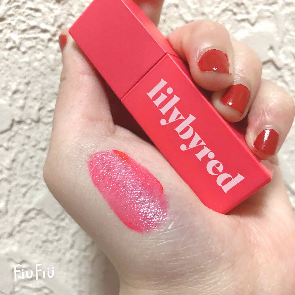 ブラッディライアー コーティングティント/lilybyred/リップティントを使ったクチコミ(1枚目)
