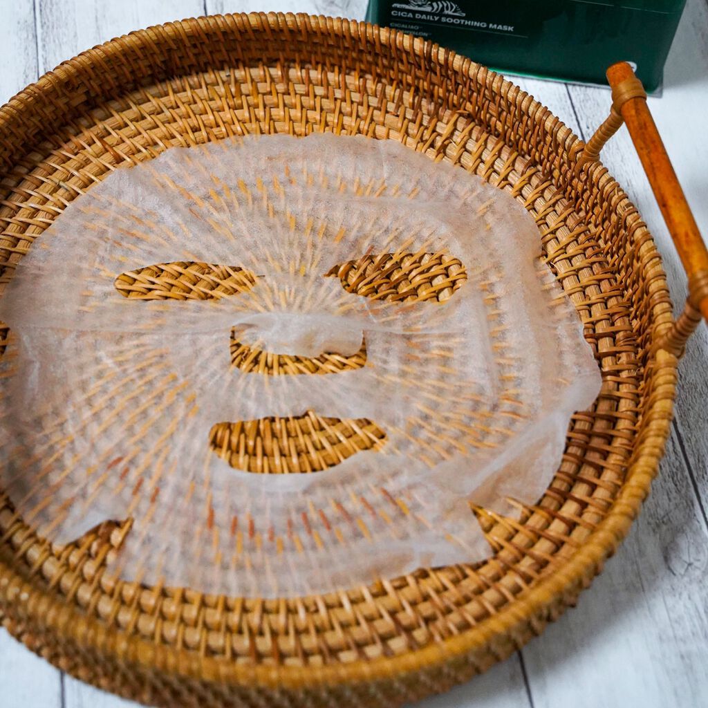 CICA デイリースージングマスク/VT/シートマスク・パックを使ったクチコミ（2枚目）