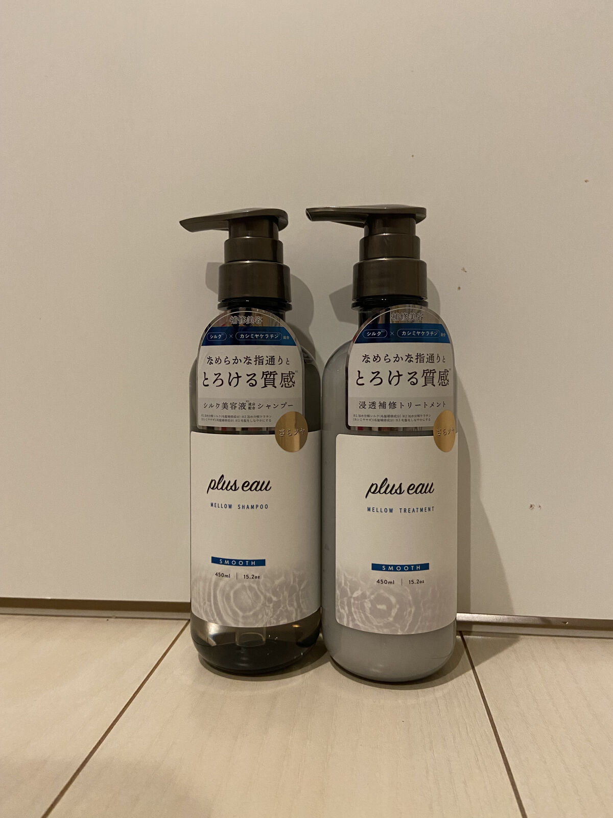 メロウシャンプー/メロウトリートメント/plus eau/市販シャンプーを使ったクチコミ（1枚目）