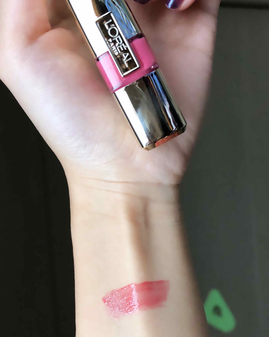 シャインカレス/ロレアル パリ/口紅を使ったクチコミ（1枚目）