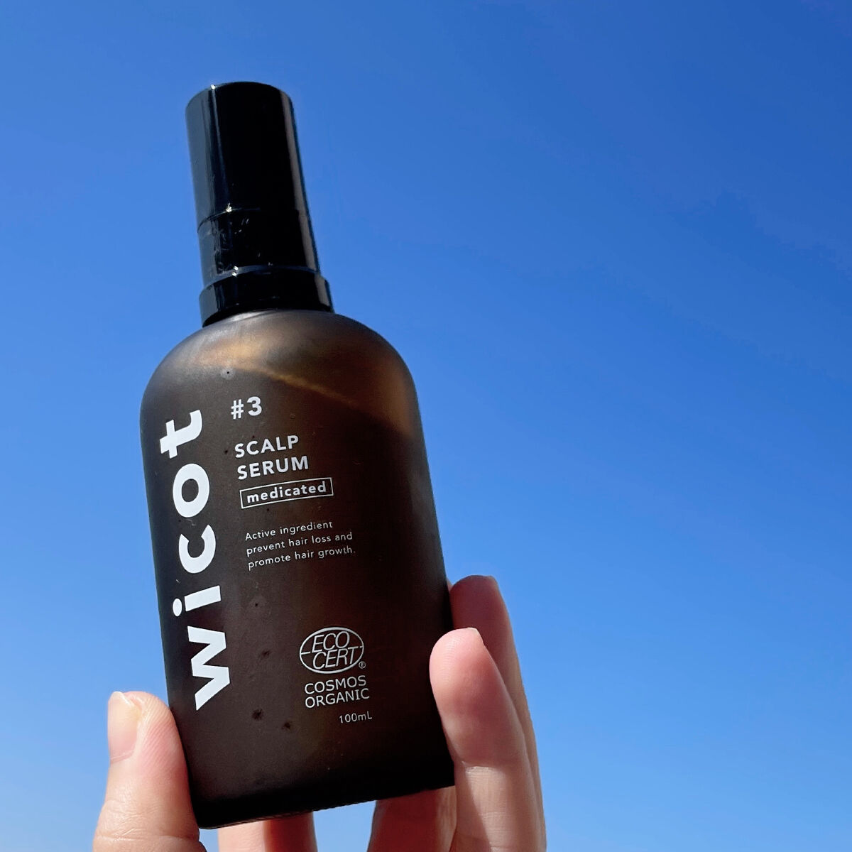 薬用スカルプセラム/wicot/頭皮ローションを使ったクチコミ（1枚目）