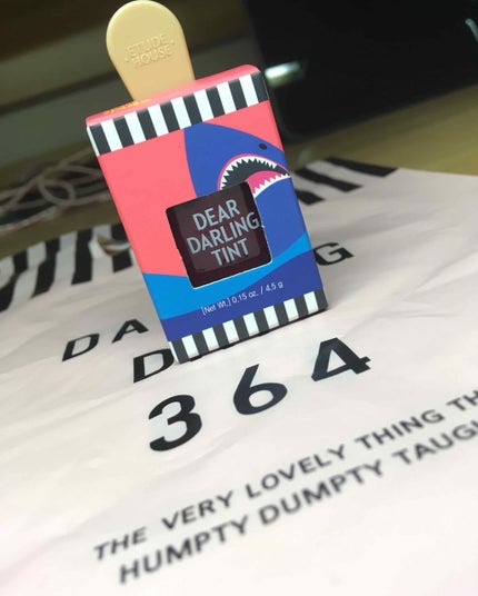 ディアダーリン ウォータージェルティント (アイスティント)/ETUDE/口紅を使ったクチコミ(1枚目)