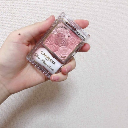 グロウフルールチークス/キャンメイク/パウダーチークを使ったクチコミ(1枚目)