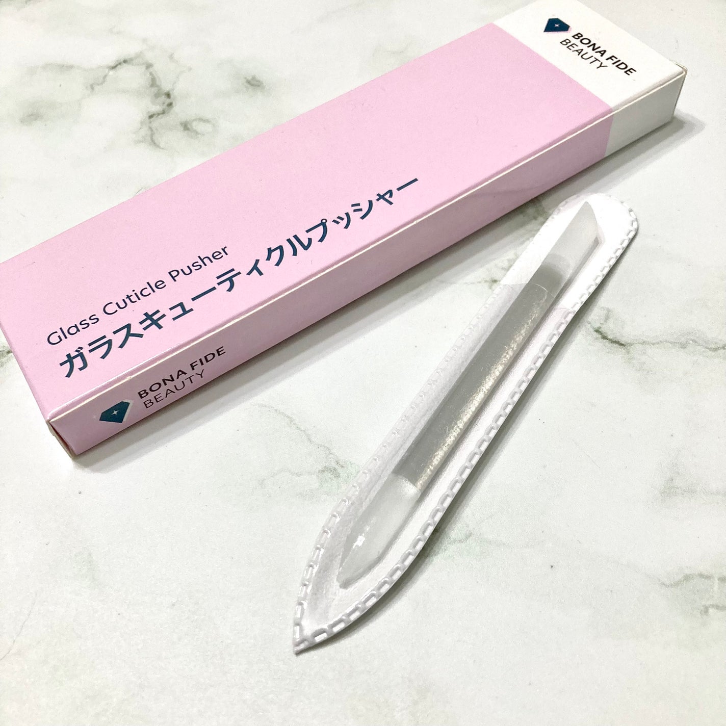 ガラス製ネイルファイル/BONA FIDE BEAUTY/ネイル用品を使ったクチコミ(3枚目)