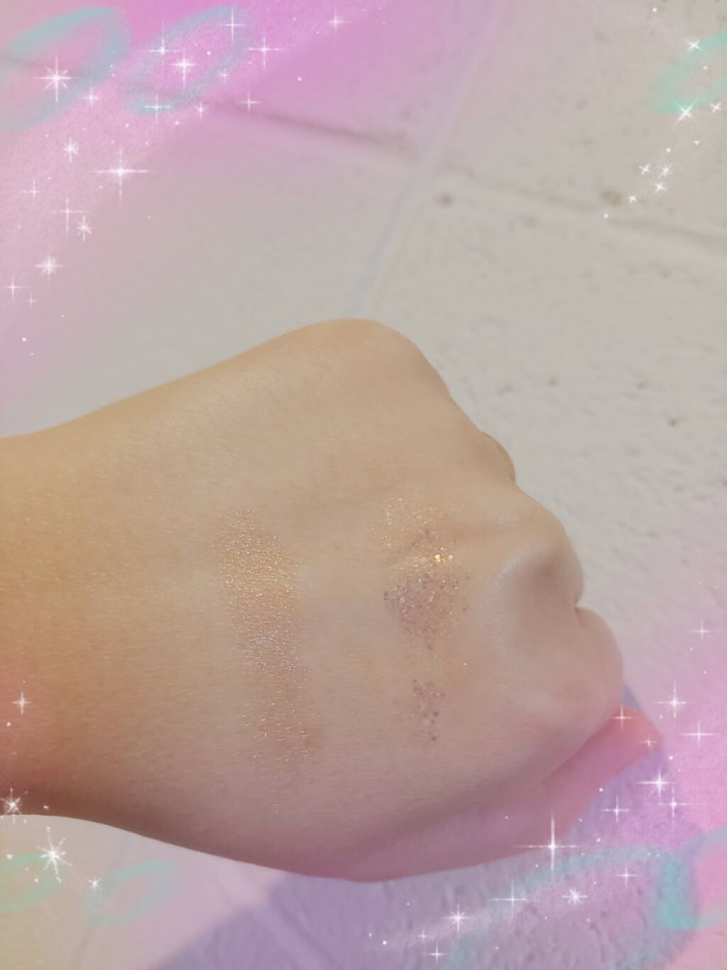 デュオ ポケット グリッター シャドウ/PERIPERA/アイシャドウパレットを使ったクチコミ(3枚目)