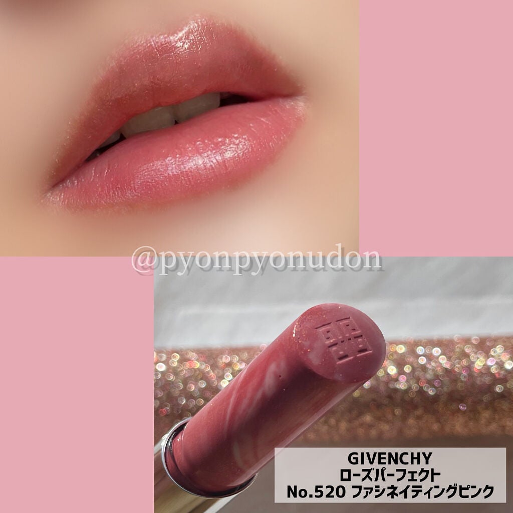 ローズ・パーフェクト/GIVENCHY/リップバームを使ったクチコミ(3枚目)