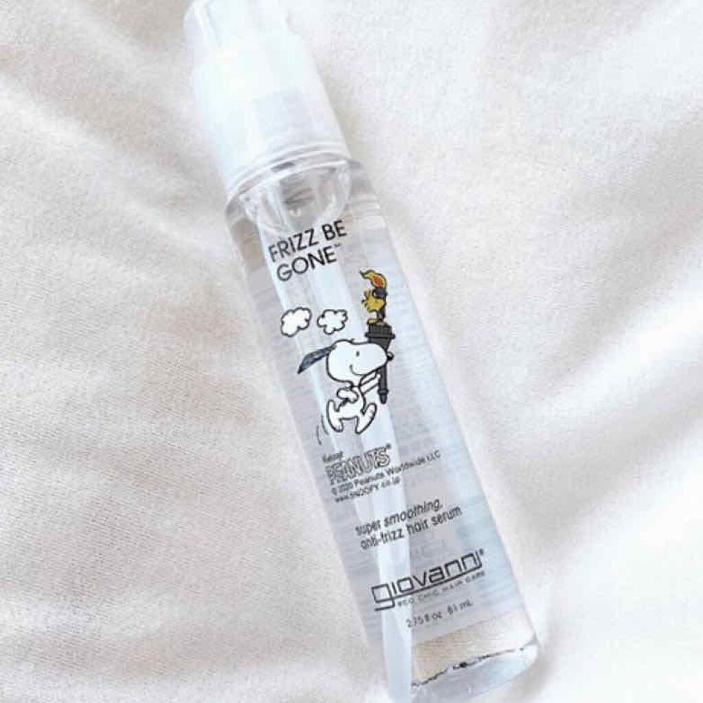 フリッズビーゴーン スムージング ヘアセラム/giovanni/ヘアオイルを使ったクチコミ(1枚目)