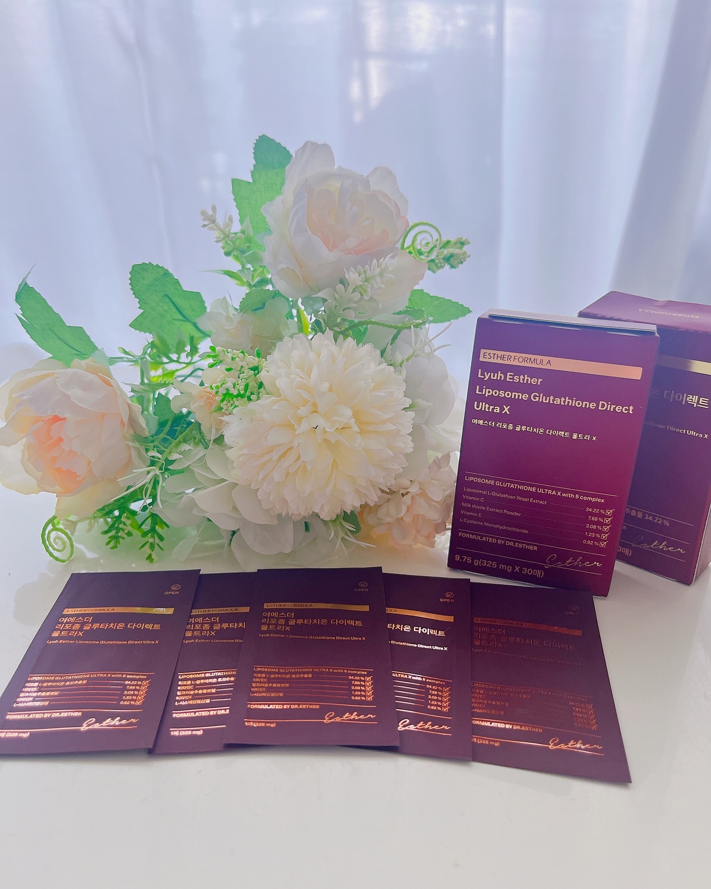 ヨエスターGLTダイレクトウルトラX/ESTHER FORMULA/美容サプリメントを使ったクチコミ（2枚目）