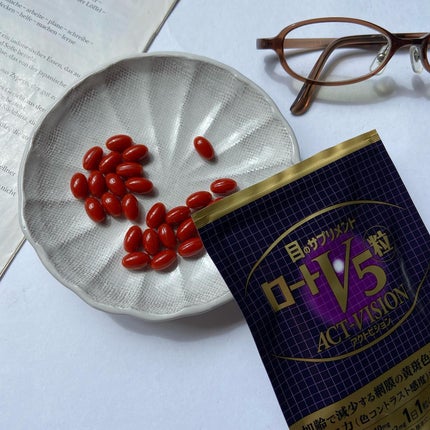 ロートV5粒アクトビジョン/ロート製薬/健康サプリメントを使ったクチコミ(6枚目)