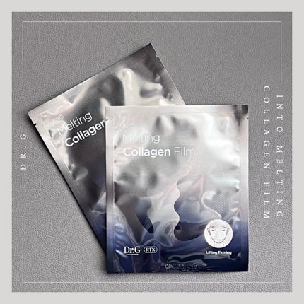 Dr.G RTXイントゥメルティングコラーゲンフィルムのクチコミ「𝑫𝒓.𝑮
☑︎ 𝑰𝑵𝑻𝑶 𝑴𝒆𝒍𝒕𝒊𝒏𝒈 𝑪𝒐𝒍𝒍𝒂𝒈𝒆𝒏 𝑭𝒊𝒍𝒎
𝑹𝑻𝑿 メントゥ メル.....」(2枚目)