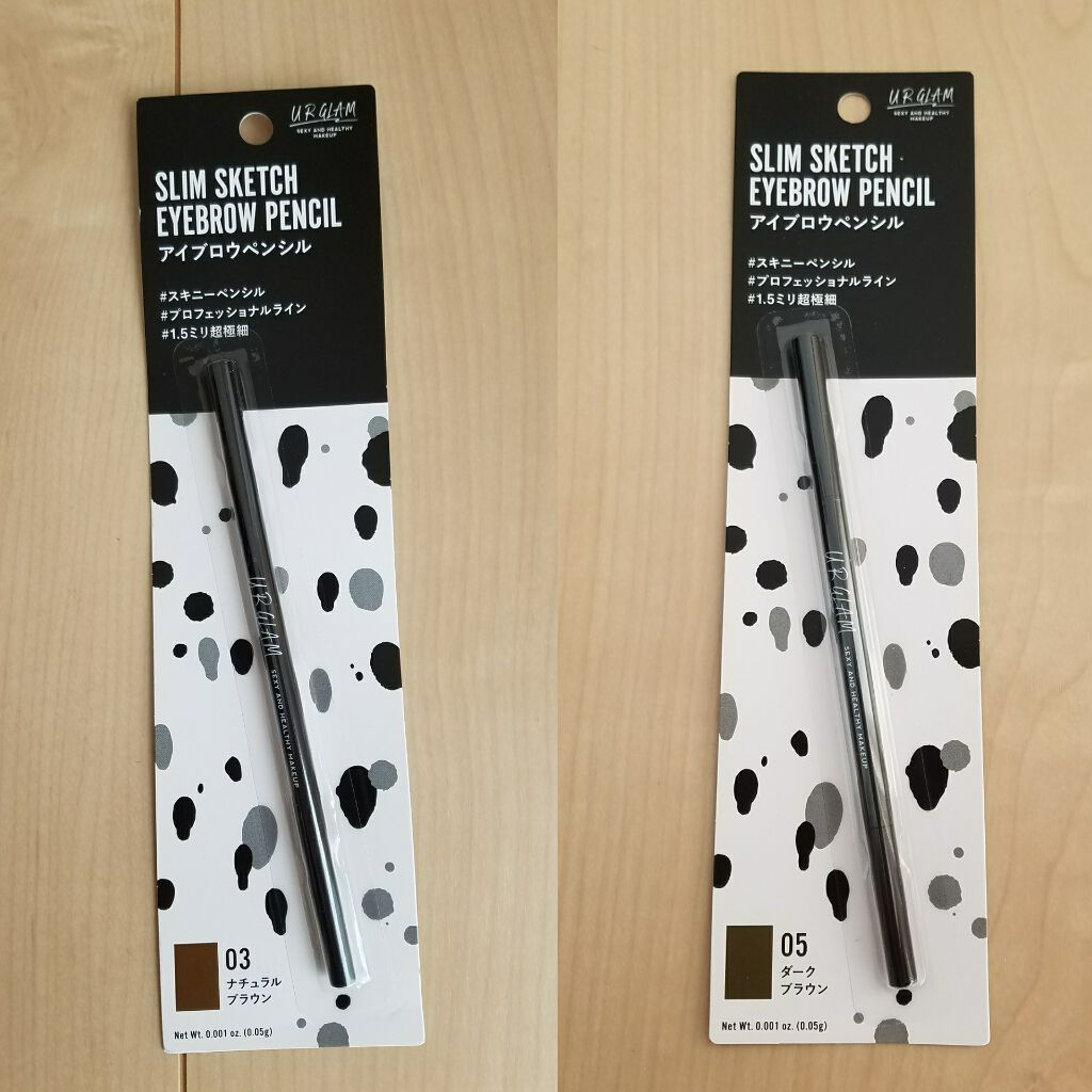 スリムスケッチアイブロウペンシル/U R GLAM/アイブロウペンシルを使ったクチコミ(1枚目)