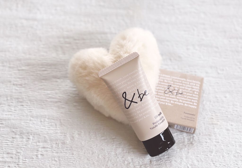 UVミルク/＆be/日焼け止め・UVケアを使ったクチコミ（1枚目）