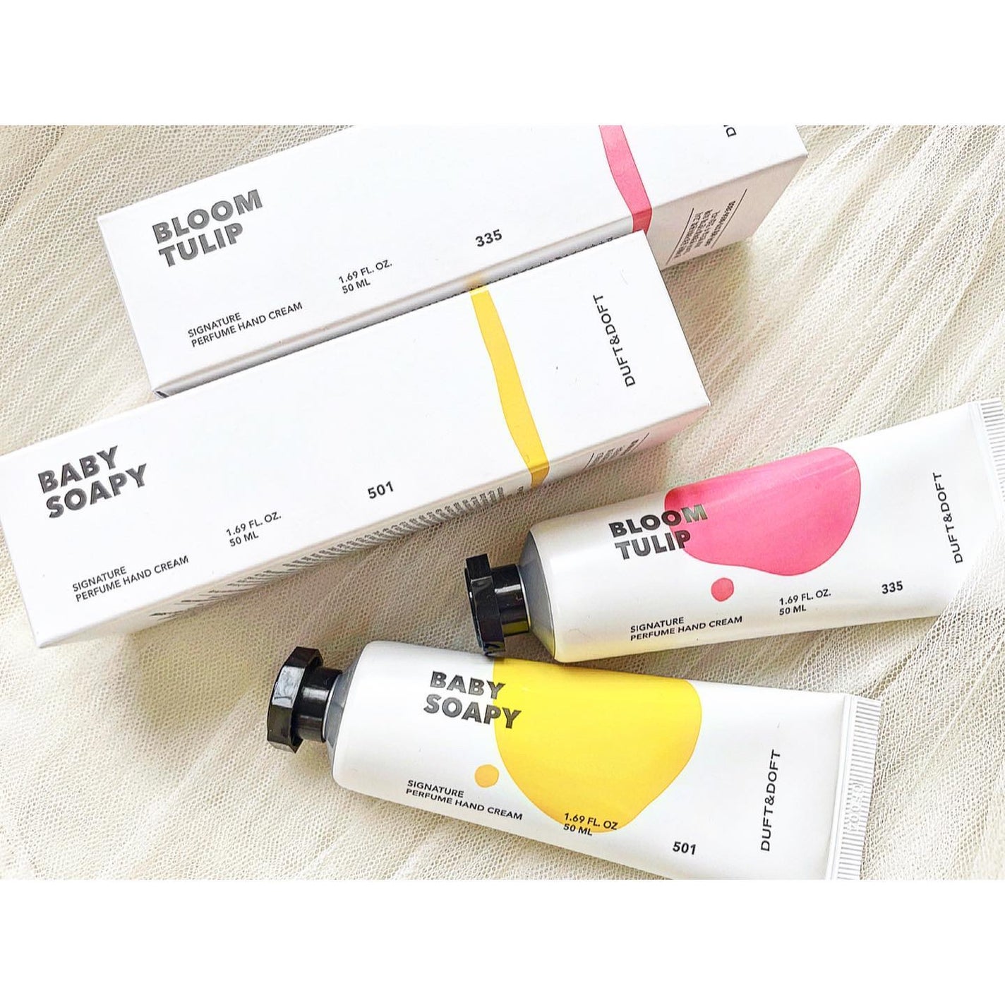 シグネチャーパフュームハンドクリーム ベビーソーピー/DUFT&DOFT/ハンドクリームを使ったクチコミ(1枚目)