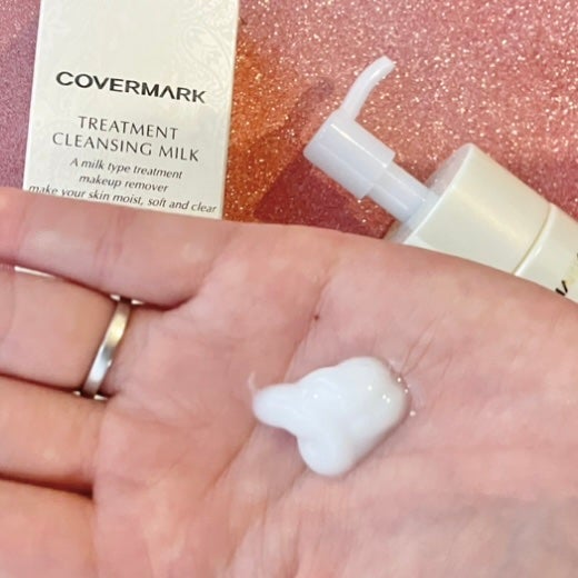 トリートメント クレンジング ミルク/COVERMARK/ミルククレンジングを使ったクチコミ(4枚目)