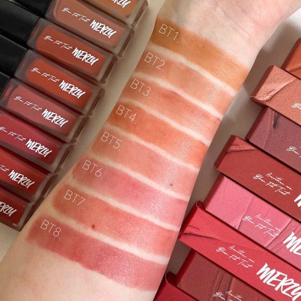 ブラー フィット ティント/MERZY/リップティントを使ったクチコミ(1枚目)