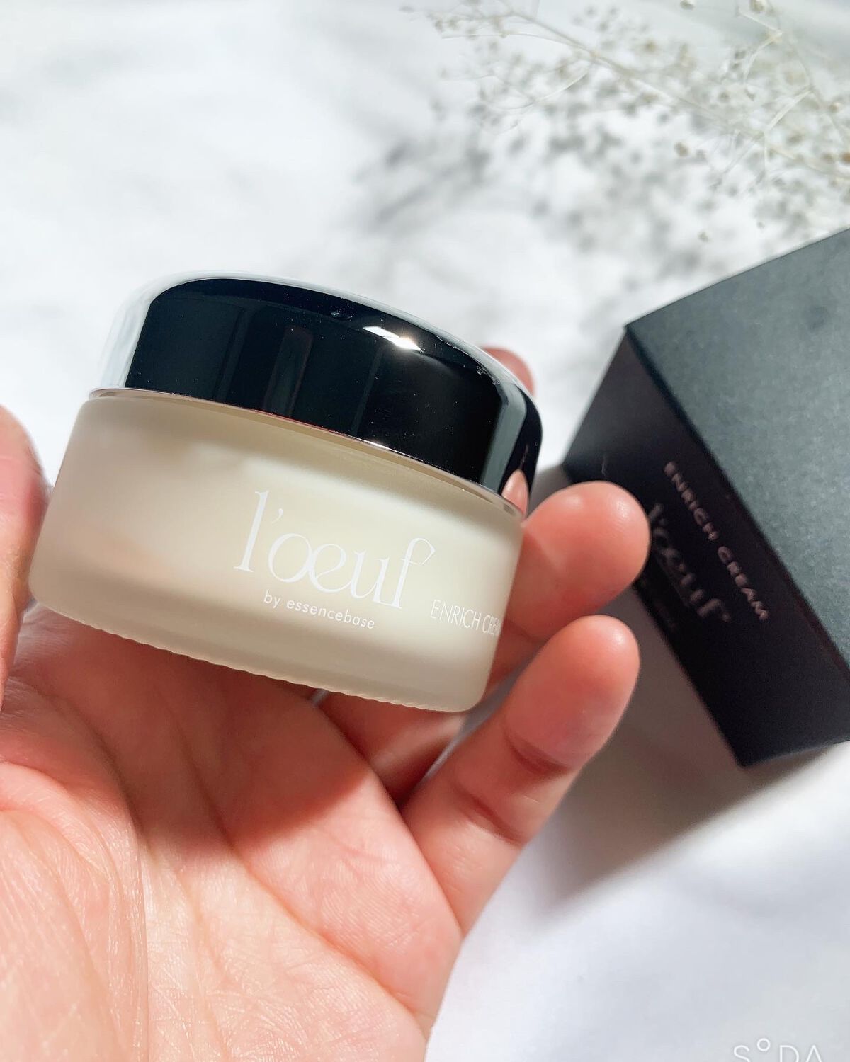 ルフ エンリッチクリーム/l'oeuf by essencebase/フェイスクリームを使ったクチコミ(2枚目)